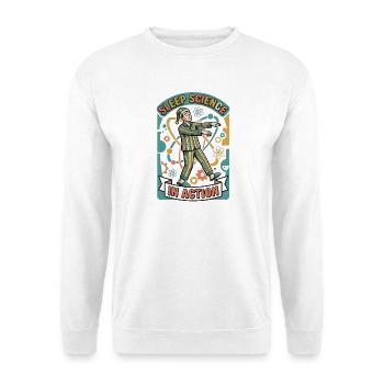 Sleep Research Active | Sleepwalking - Unisex Sweatshirt - white - Front