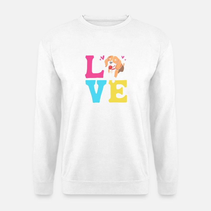 Frengle Dog - Unisex Sweatshirt - white