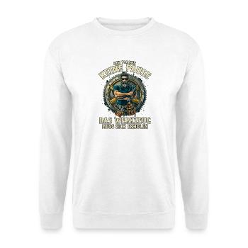 Handwerker Werkzeug Muss Sich Erholen Lustig - Unisex Pullover - Weiß - Vorne