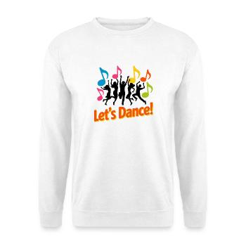 Notizen zur Neon-Tanzparty - Unisex Pullover - Weiß - Vorne