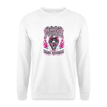 Gute Mamas sagen schlechte Worte - Unisex Pullover - Weiß - Vorne