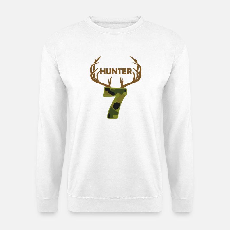 Dieser Little Hunter 7 Tarnung - Unisex Pullover - Weiß