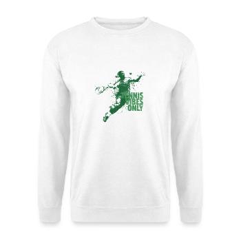 Tennis Vibes Only Splash - Unisex Sweatshirt - white - Front