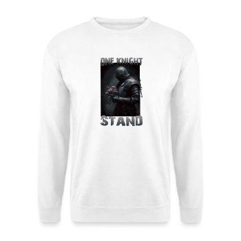 Bouhourt Medieval Knights' Tournament Tjost Buhurt - Unisex Sweatshirt - white - Front
