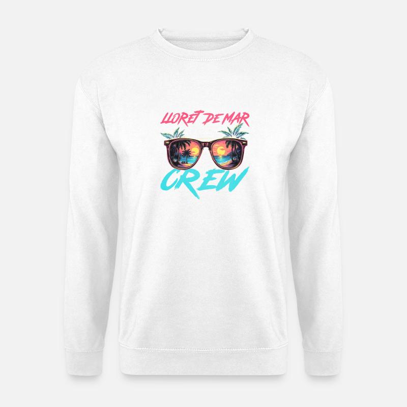 Lloret De Mar Party Crew - Unisex Pullover - Weiß