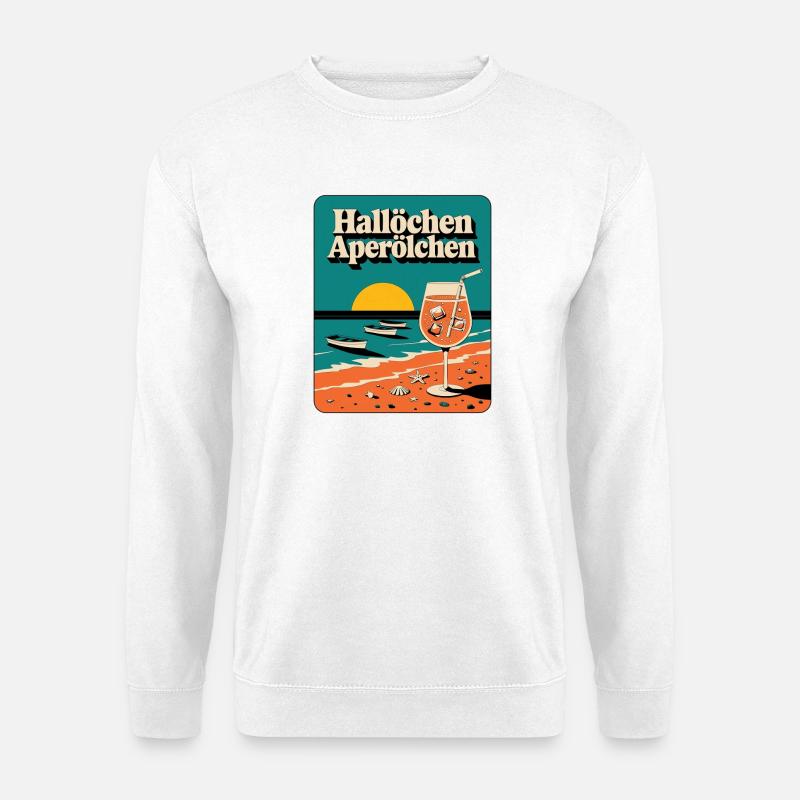 Hallöchen Aperölchen - Unisex Pullover - Weiß