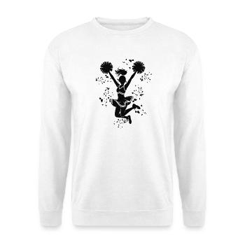 Cheerleader Cheer Mom Cheerleading - Unisex Pullover - Weiß - Vorne