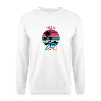 Team Zrce Sunset Beach - Unisex Sweatshirt - white - Front