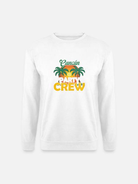 Cancun Party Crew - Unisex Pullover - Weiß
