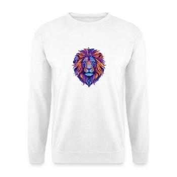Lion Colorful - Unisex Sweatshirt - white - Front