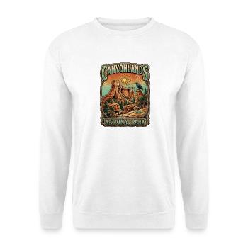 Canyonlands National Park Poster - Unisex Sweatshirt - white - Front