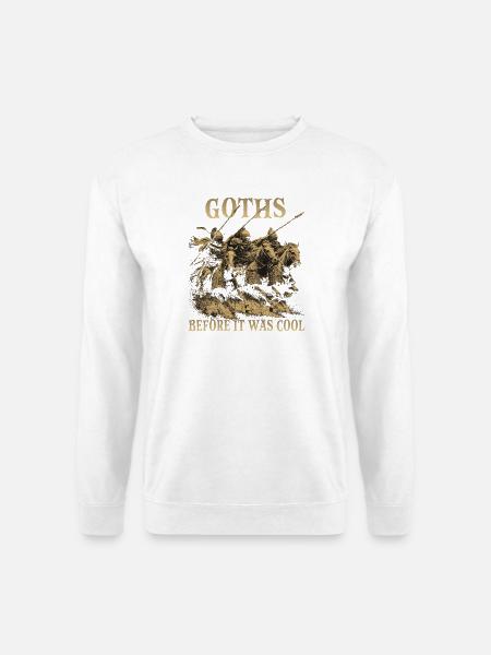 Antike Reitervölker Römer Germanen Geschichte - Unisex Pullover - Weiß