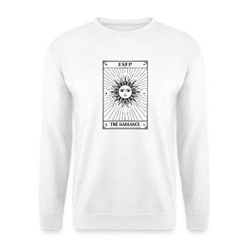 ESFP | Personnalité des cartes de tarot - Sweat-shirt Unisexe - blanc - Devant