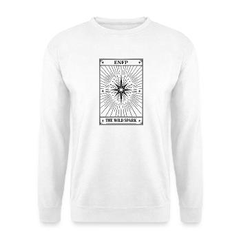 ENFP | Personnalité des cartes de tarot - Sweat-shirt Unisexe - blanc - Devant
