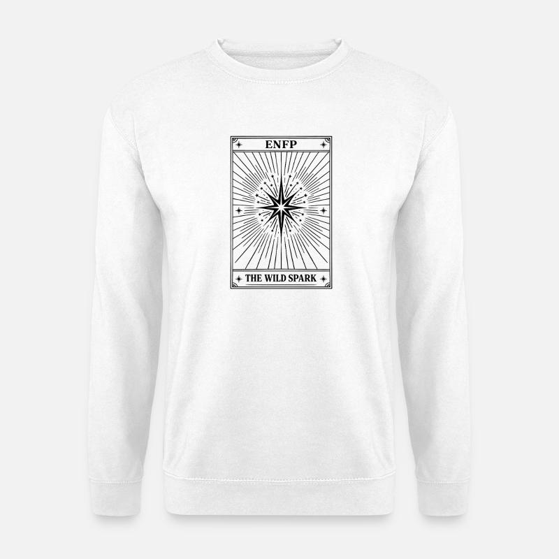 ENFP | Tarotkarte Persönlichkeit - Unisex Pullover - Weiß