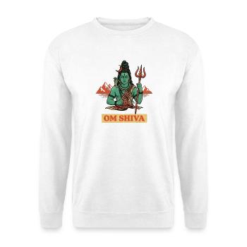 Hindu God Shiva Retro Comic - Unisex Sweatshirt - white - Front