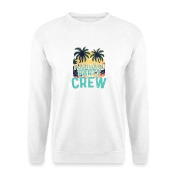 Équipage de la fête en Thaïlande - Sweat-shirt Unisexe - blanc - Devant