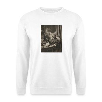 Cat - Unisex Sweatshirt - white - Front