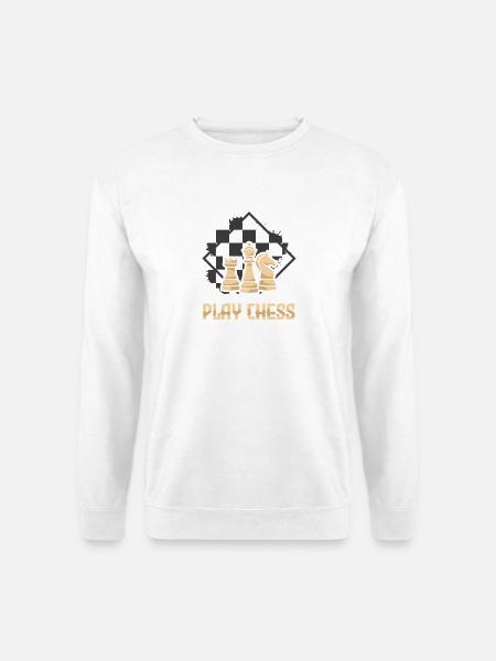 Chess Chess Player Chessboard - Unisex Sweatshirt - white