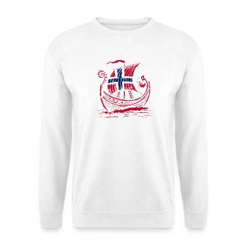 Norway Vacation Norge Fjords Travel Scandinavian - Unisex Sweatshirt - white - Front