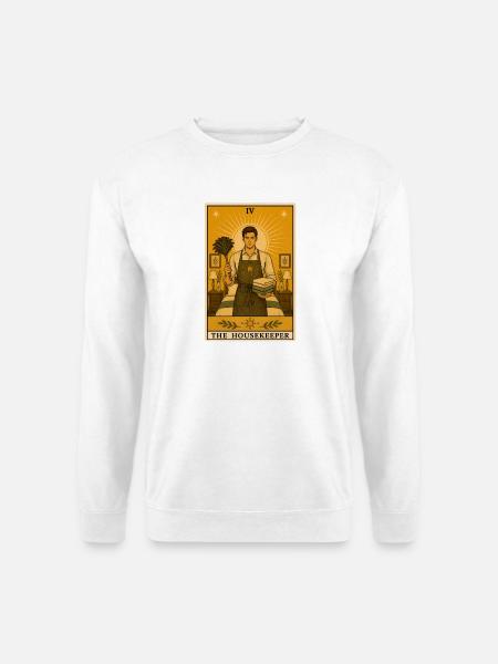 Hauswirtschafter | Haushalt Tarot - Unisex Pullover - Weiß