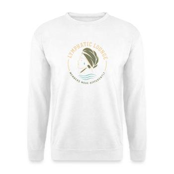 Lymphsystem Lymphdrainage Wellness Geschenk - Unisex Pullover - Weiß - Vorne