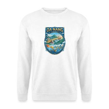 Da Nang, Vietnam - Sweat-shirt Unisexe - blanc - Devant