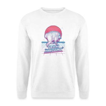 Jimothy Viraler Waschbär Lustiges Team Jimothy - Unisex Pullover - Weiß - Vorne