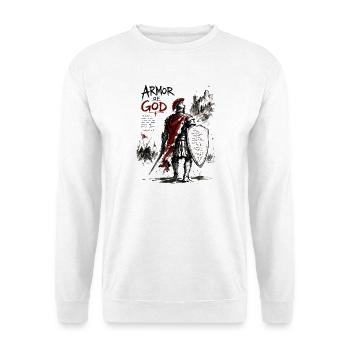 Armor of God Warrior - Unisex Sweatshirt - white - Front
