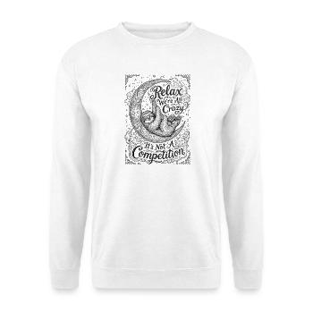 Détends-toi, on est tous fous - Sweat-shirt Unisexe - blanc - Devant