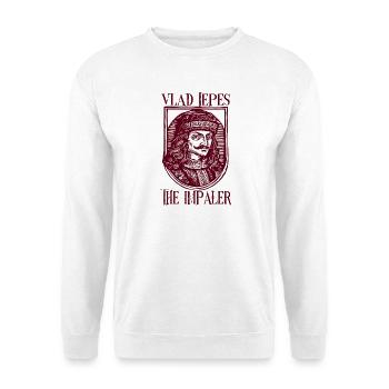Vlad Tepes Der Impaler Schild - Unisex Pullover - Weiß - Vorne