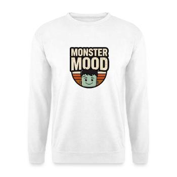 Süßes Halloween-Monster – Monsterstimmung - Unisex Pullover - Weiß - Vorne