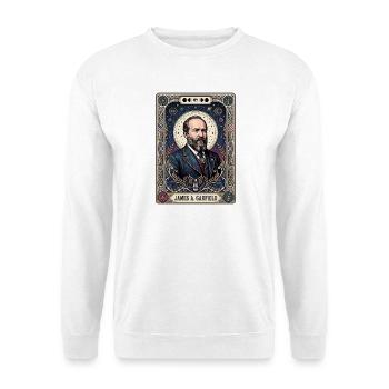 James Une carte de tarot - Sweat-shirt Unisexe - blanc - Devant