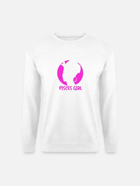Sternzeichen Fische - Unisex Pullover - Weiß