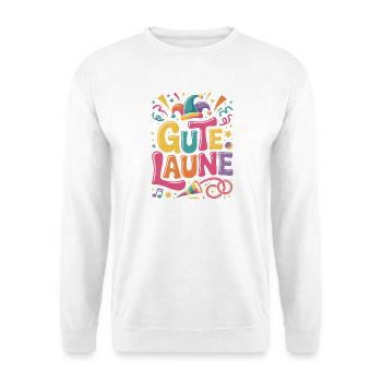 Good Mood Carnival Carnival Costume Alaaf - Unisex Sweatshirt - white - Front