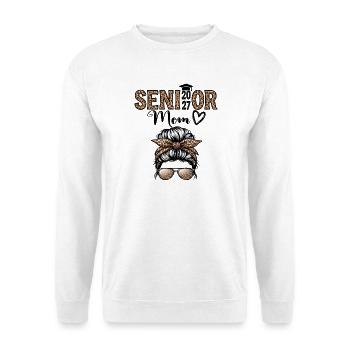 Mom Senior 2027 Proud Mom of A Class of 2027 - Unisex Sweatshirt - white - Front