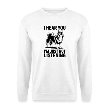 Dictons malamutes d’Alaska Don des Malamutes d’Alaska - Sweat-shirt Unisexe - blanc - Devant