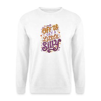 Je pars faire un peu la folie - Sweat-shirt Unisexe - blanc - Devant