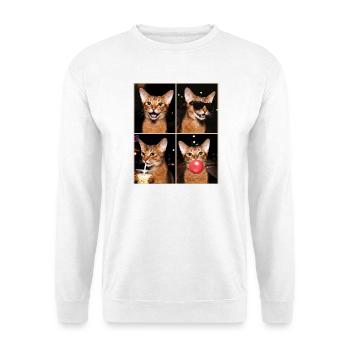 Cats American Bobtail Cat - Unisex Sweatshirt - white - Front