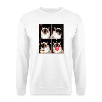 Cats Balinese Cat - Unisex Sweatshirt - white - Front