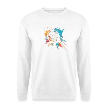 Football Graffiti - Unisex Sweatshirt - white - Front