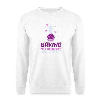 Cake Baking Pastry Chef Cake Baker - Unisex Sweatshirt - white - Front
