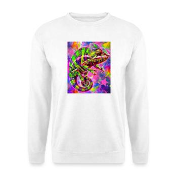 chameleon - Unisex Sweatshirt - white - Front