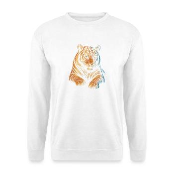 Tiger - Unisex Sweatshirt - white - Front