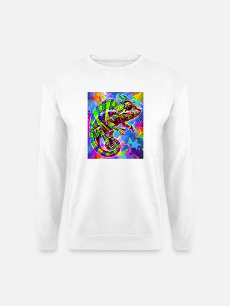 chameleon - Unisex Sweatshirt - white