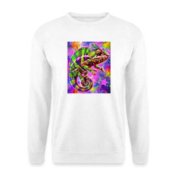 chameleon - Unisex Sweatshirt - white - Front