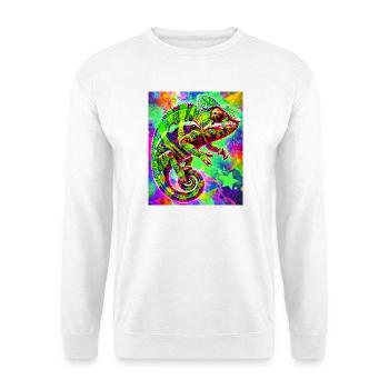 chameleon - Unisex Sweatshirt - white - Front