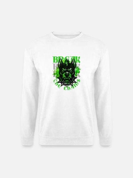 Break the Chains - Unisex Pullover - Weiß