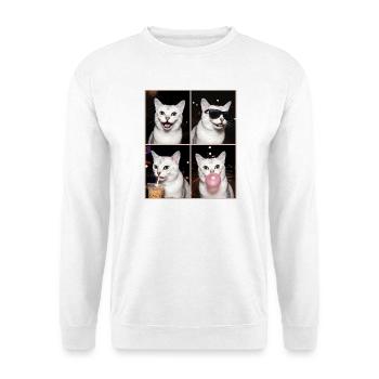Cats Burmilla Cat - Unisex Sweatshirt - white - Front