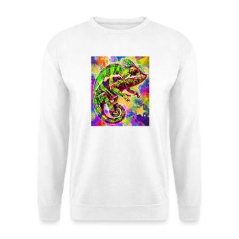 chameleon - Unisex Sweatshirt - white - Front